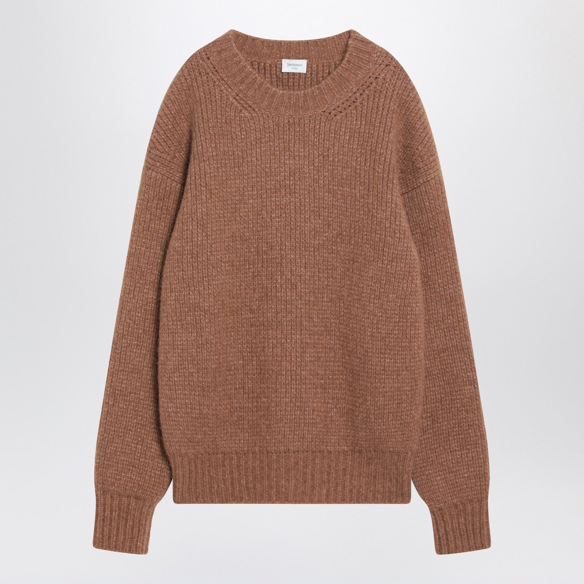 Pull beige camel Saint Laurent