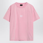 Balenciaga Laurel Classic pink boxy T-shirt