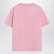 Balenciaga Laurel Classic pink boxy T-shirt