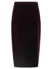 Saint Laurent Velvet Skirt