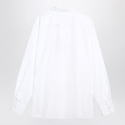 Camisa Saint Laurent Cassandre blanca de algodón