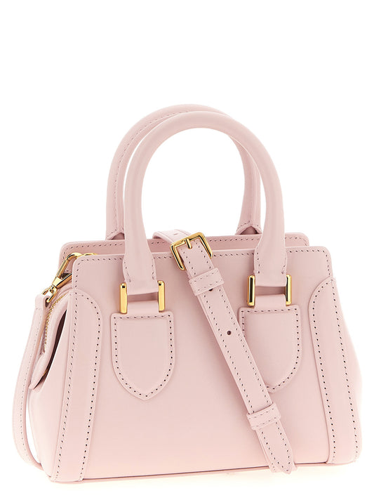 Alexander McQueen Birdee Mini Handbag — Pink Leather