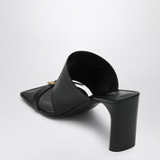 Sandales Balenciaga Bel Air en cuir noir