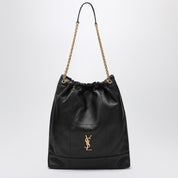 Grand sac bandoulière Saint Laurent Jamie 4.3 en cuir noir