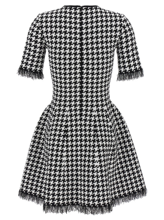 Alexander McQueen Houndstooth Dress — Mini Panier