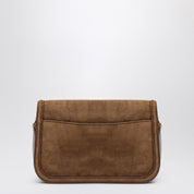 Saint Laurent Borsa Solferino mediana en ante Caramel Cognac