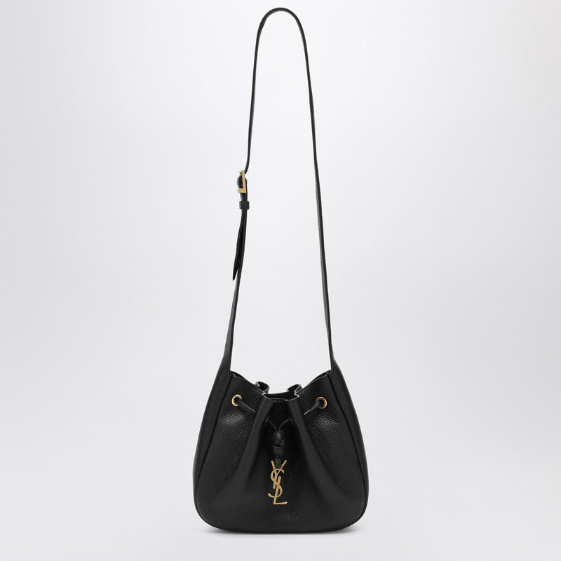 Saint Laurent Hobo Bag PARIS VII black mini