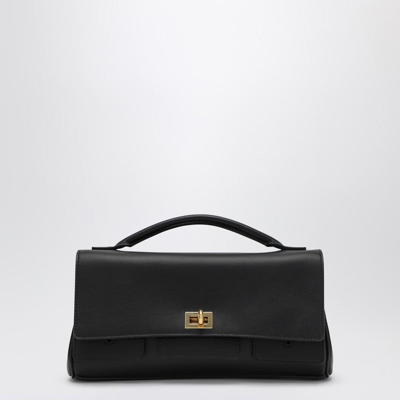 Balenciaga Small black crossbody bag Bel Air in calfskin