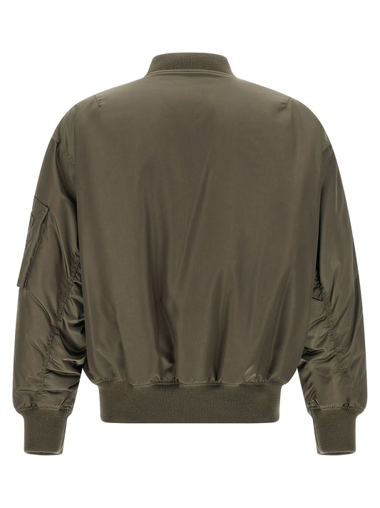 Saint Laurent Serge Bomber Jacket — Men's Green Jacket