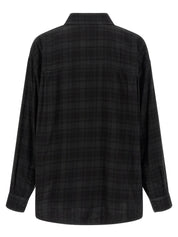 Balenciaga T-shirt for Men — Black Cotton Shirt, Large Fit