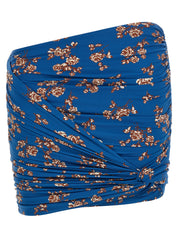 Magda Butrym 01 Swimsuit Skirt — Blue Beachwear (Women)