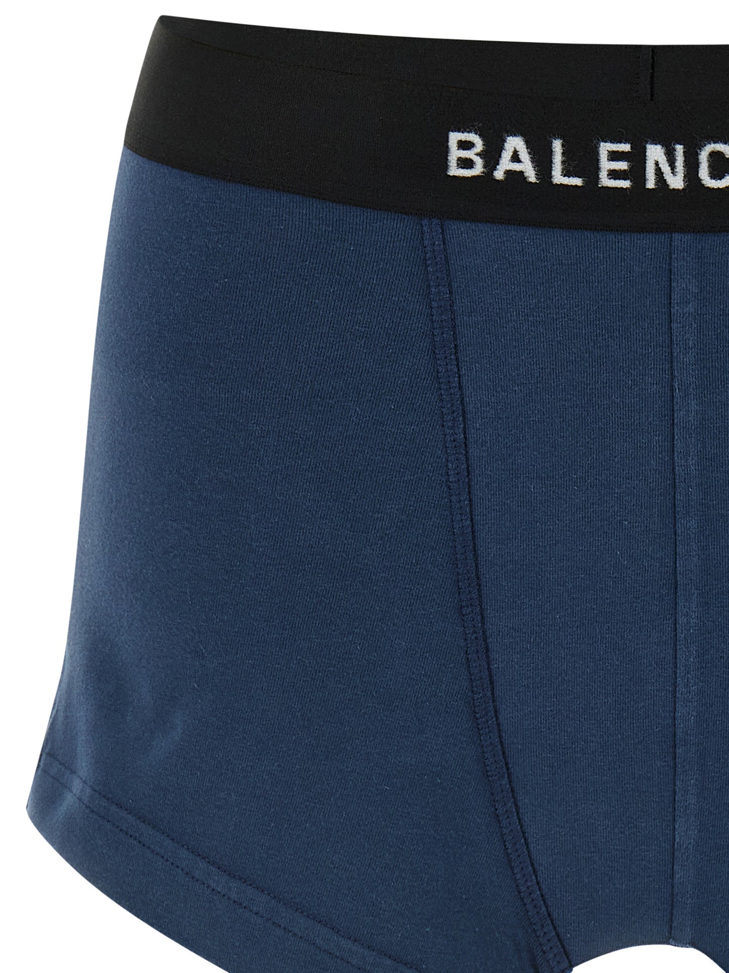 Balenciaga Cut Off Brief Skirt — Mini Skirt in Blue