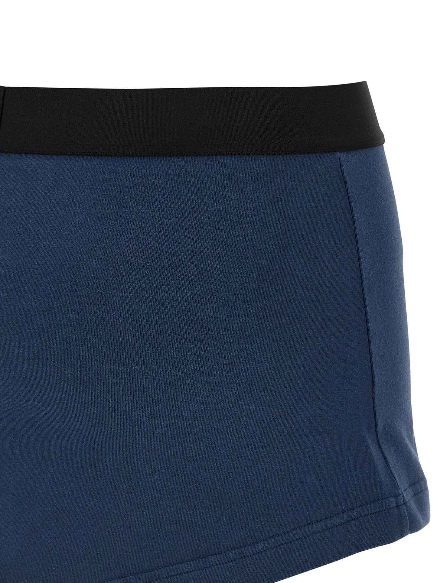 Balenciaga Cut Off Brief Skirt — Mini Skirt in Blue