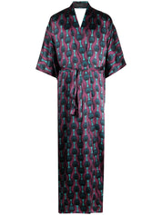 Ozwald Boateng Robes Veste longue multicolore