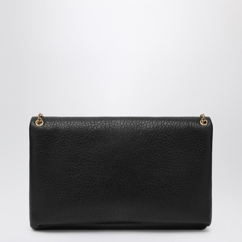 Saint Laurent Cassandre XXL black envelope bag with chain