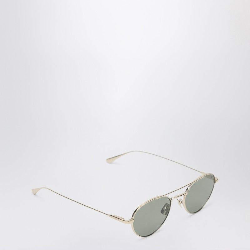 Saint Laurent SL 97 gold/green sunglasses