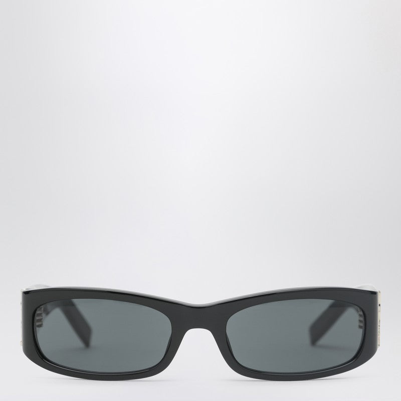 Lunettes de soleil noires Saint Laurent SL M152