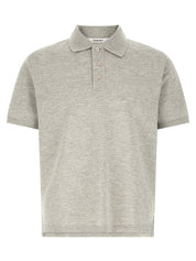 Saint Laurent Cassandre Polo Shirt — Gray Men's Shirt