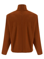 Saint Laurent Structured Shoulder Sweater — Knitwear