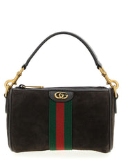 Gucci Ophidia Mini Handbag — Brown Suede & Leather