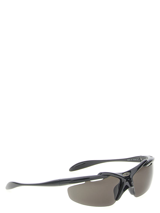 Balenciaga Turbo D-frame Sunglasses — Men’s Black