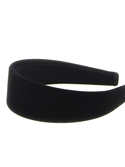 Balenciaga Holli Headband — Velvet Logo Headband