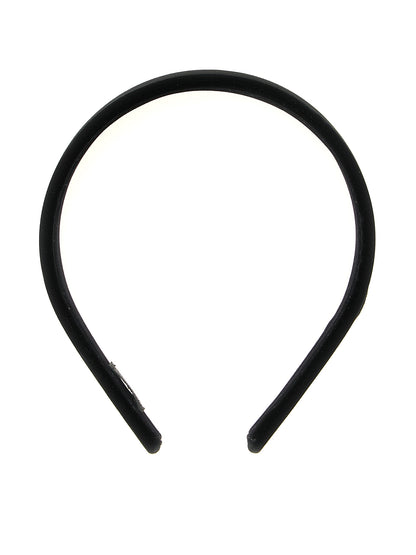 Balenciaga Holli Headband — Velvet Logo Headband
