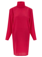 Saint Laurent Structured Shoulder Dress