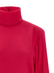 Saint Laurent Structured Shoulder Dress