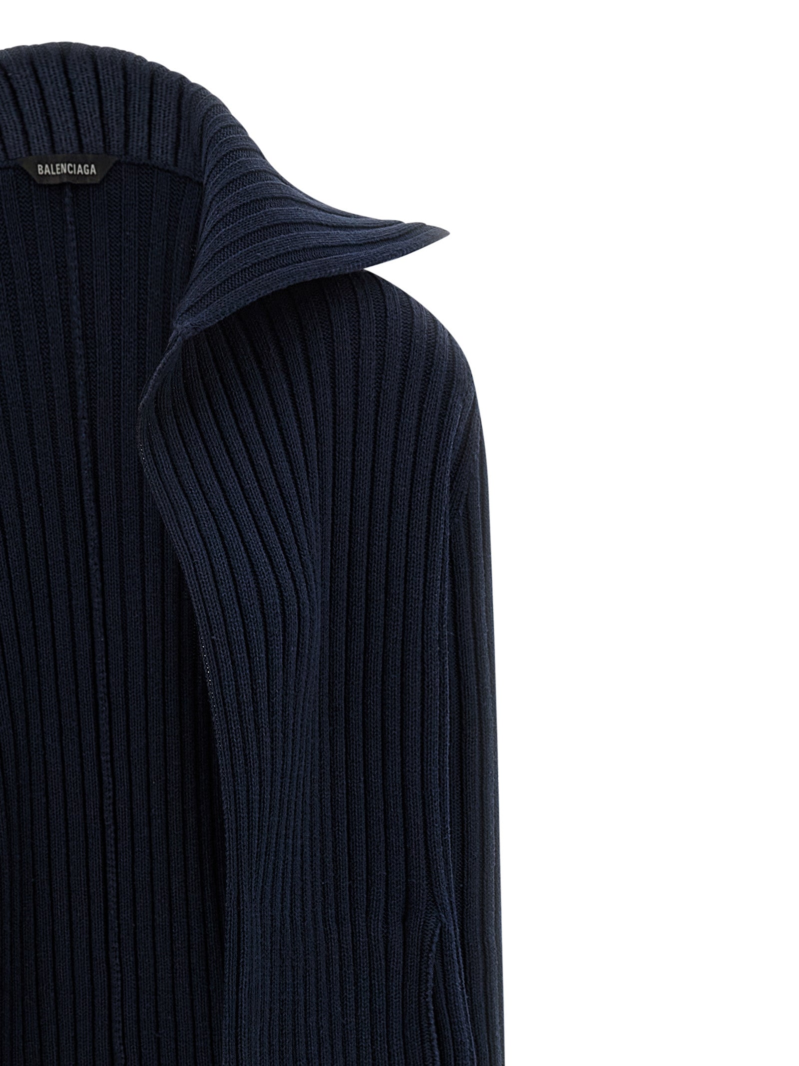 Balenciaga Ribbed Cardigan