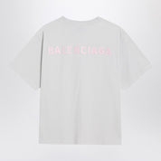 Balenciaga White Back Medium Fit T-shirt