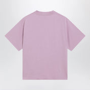 Balenciaga Women's Sacré Cœur T-shirt in jersey, old pink