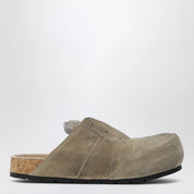Balenciaga Dumbo sabot in distressed suede calfskin