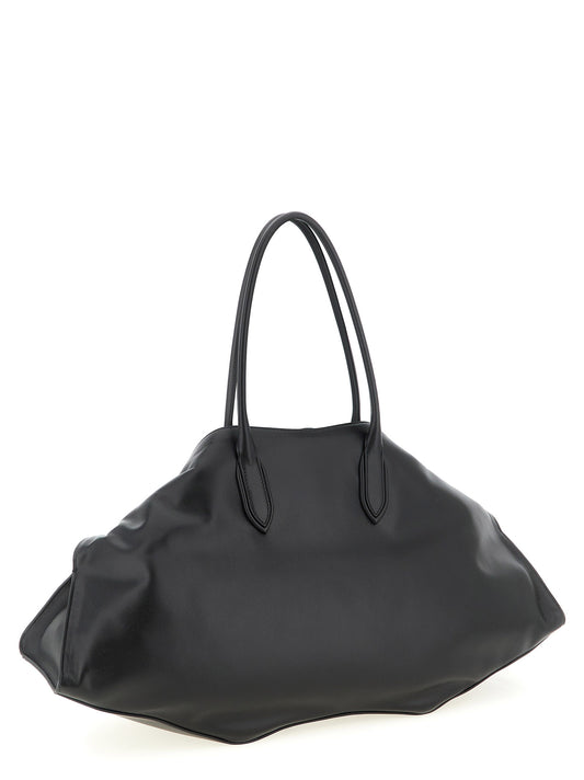 Alexander McQueen Maxi Manta Shoulder Bag — Black, €1,290