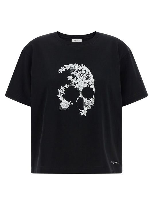 Alexander McQueen Skull T-shirt | Womens Topwear