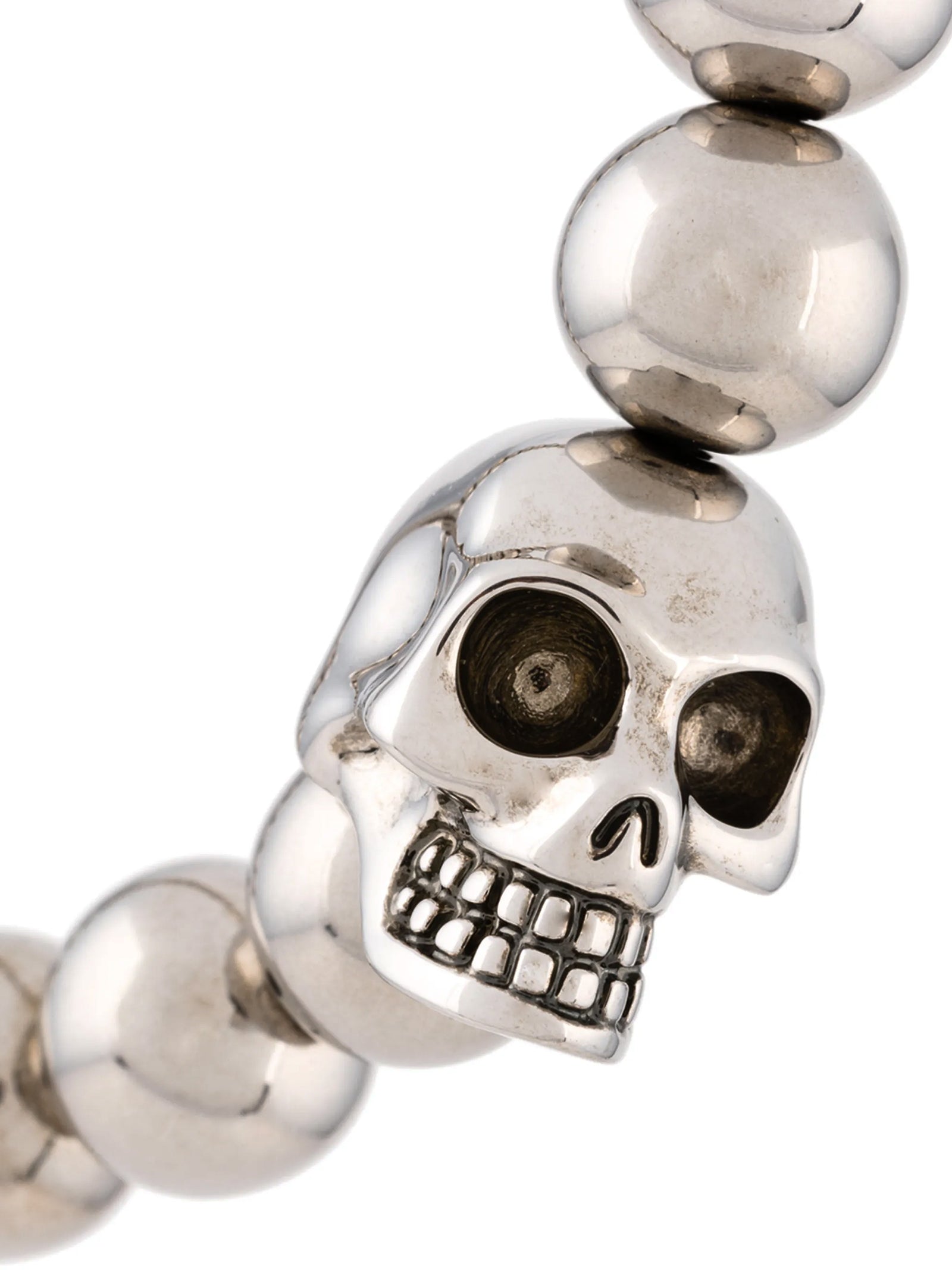 Alexander McQueen Mcqueen Skull Ball Bracelet