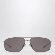 Balenciaga Rectangular Silver/Black sunglasses