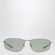 Balenciaga Rectangular Pink Metallic sunglasses