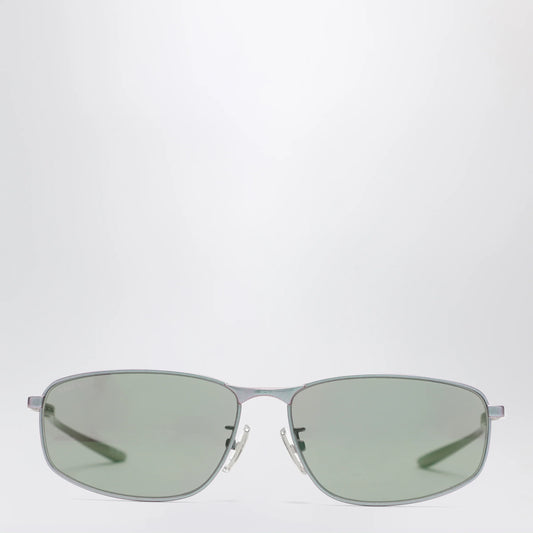 Balenciaga Rectangular Pink Metallic sunglasses