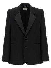 Saint Laurent Smoking Blazer — Men's Black Jacket