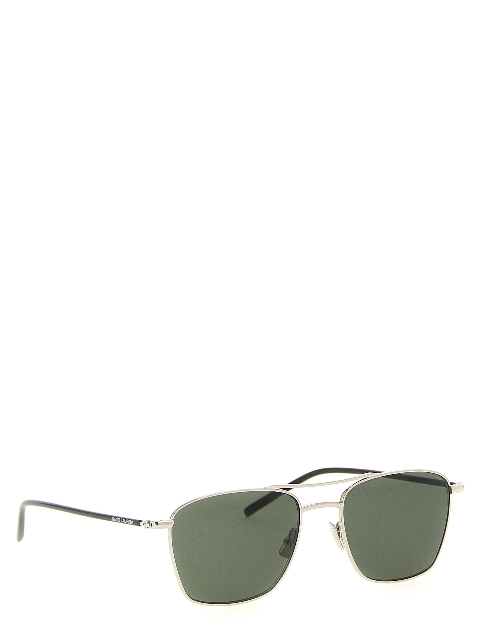 Saint Laurent SL 866 Sunglasses — Silver Metal Frame