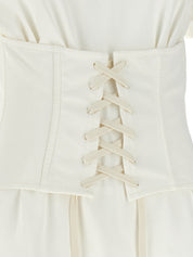 Alexander McQueen Corset T‑shirt — Women's Topwear