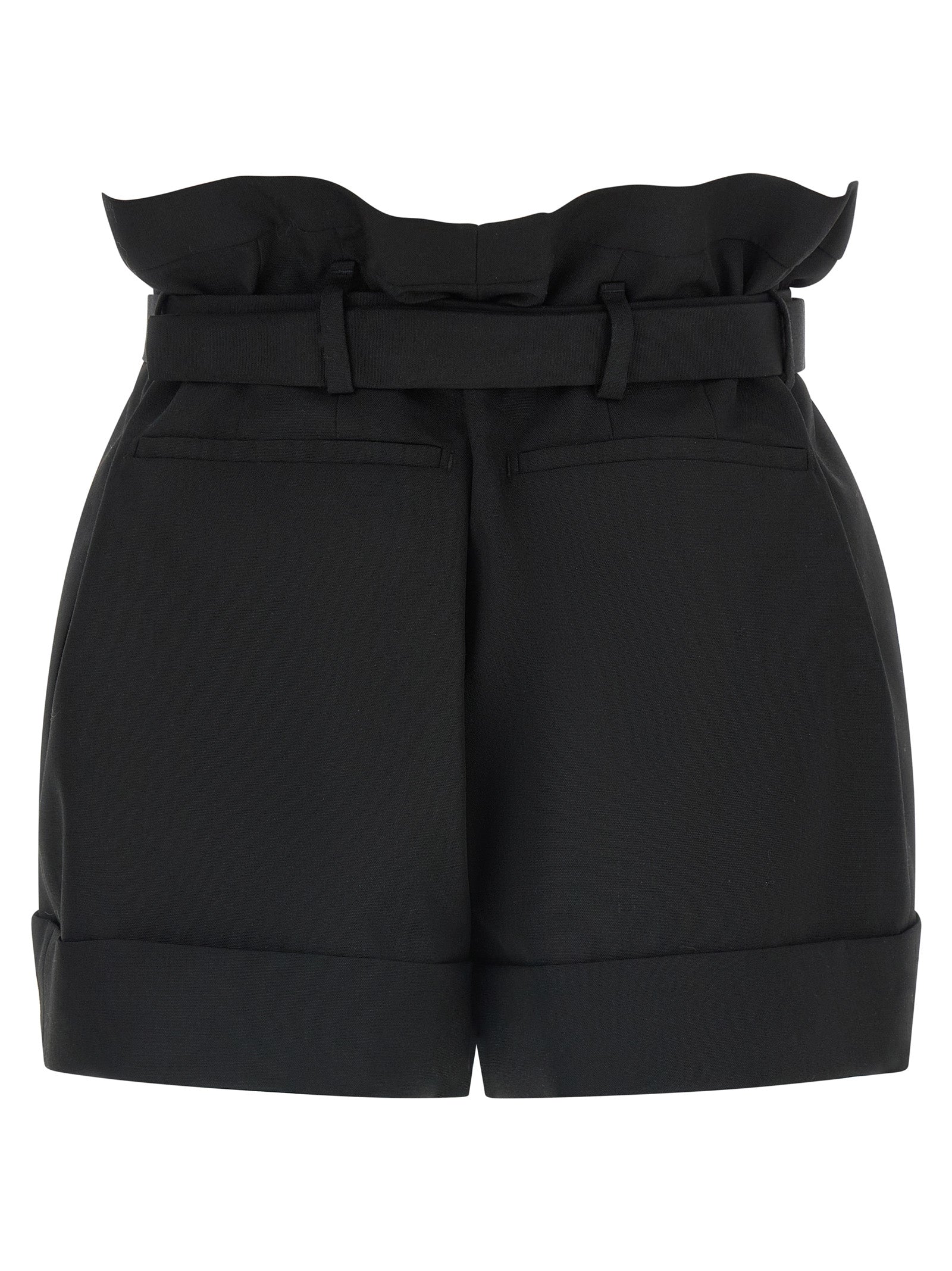 Saint Laurent Short Trousers — Wool Mohair Shorts
