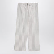 Pantalon Hypnosta The Row blanc à rayures