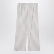 Pantalon Hypnosta The Row blanc à rayures