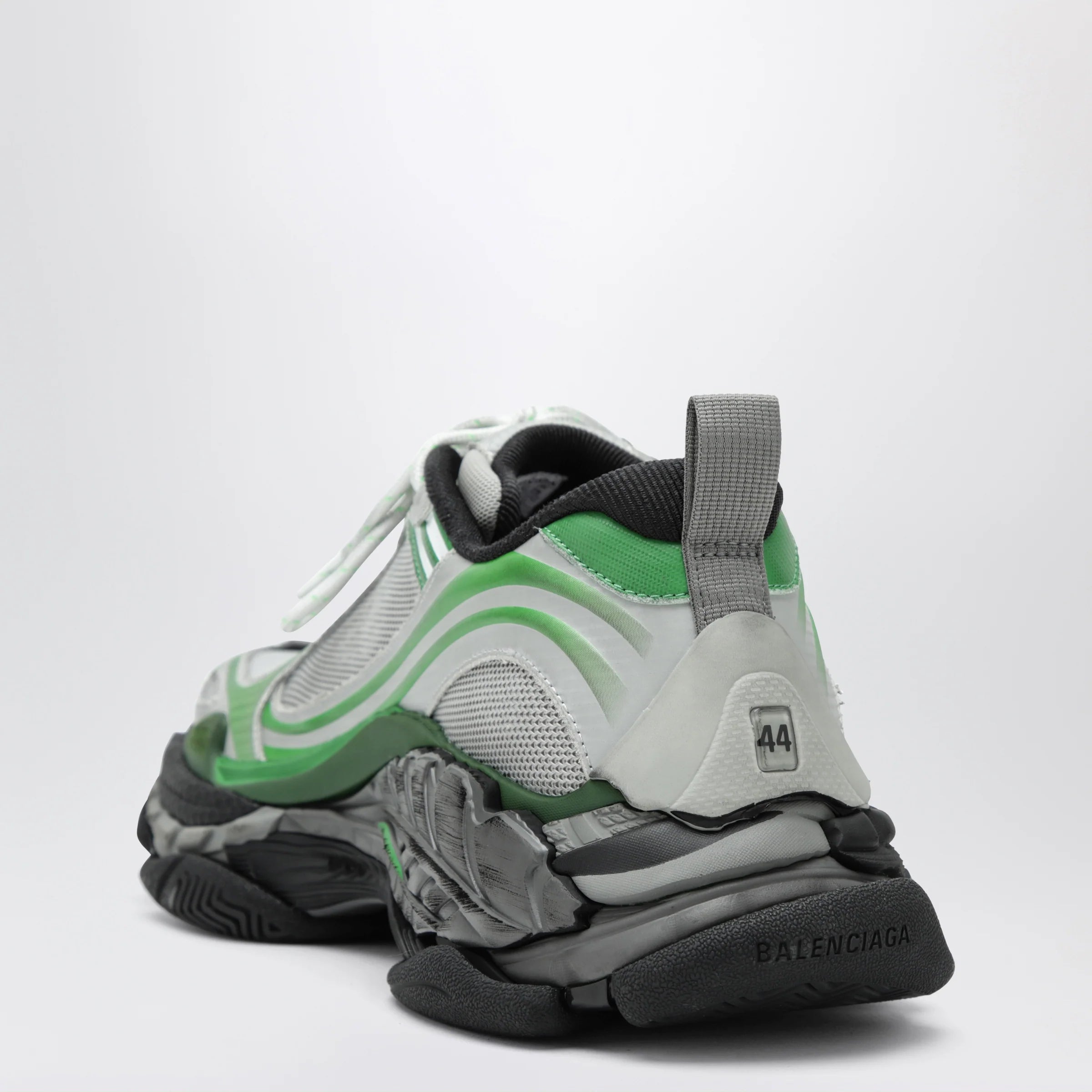 Balenciaga Triple S.2 sneakers in grey/green polyurethane