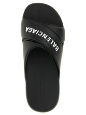 Balenciaga Sporty Pool Slides