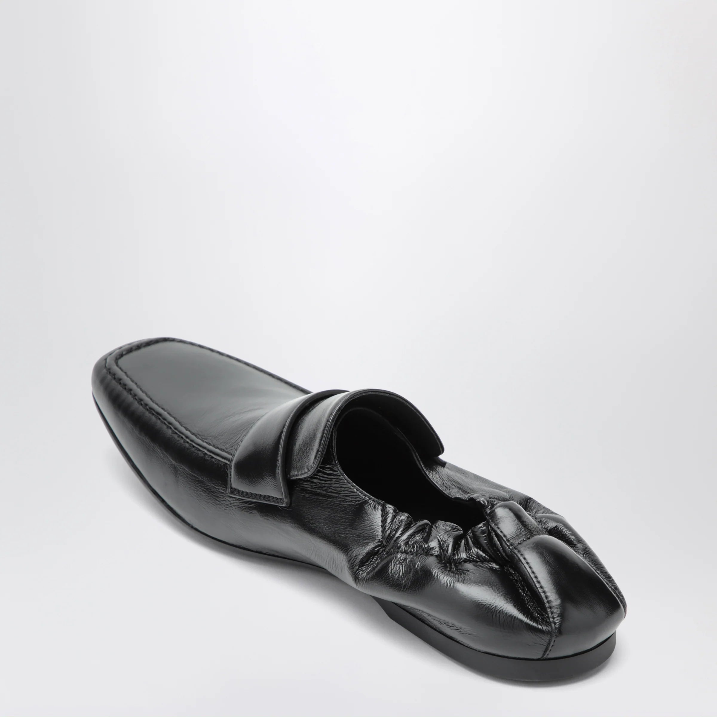 Balenciaga Palermo BB loafer in goat leather in black