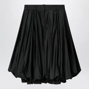 Balenciaga Black balloon skirt in silk blend