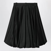 Balenciaga Black balloon skirt in silk blend